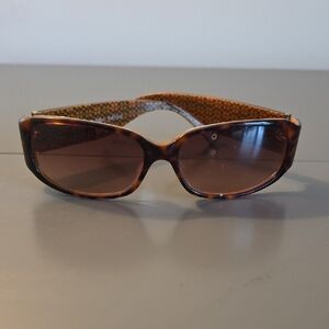 Coach Brown Tortoise Sunglasses